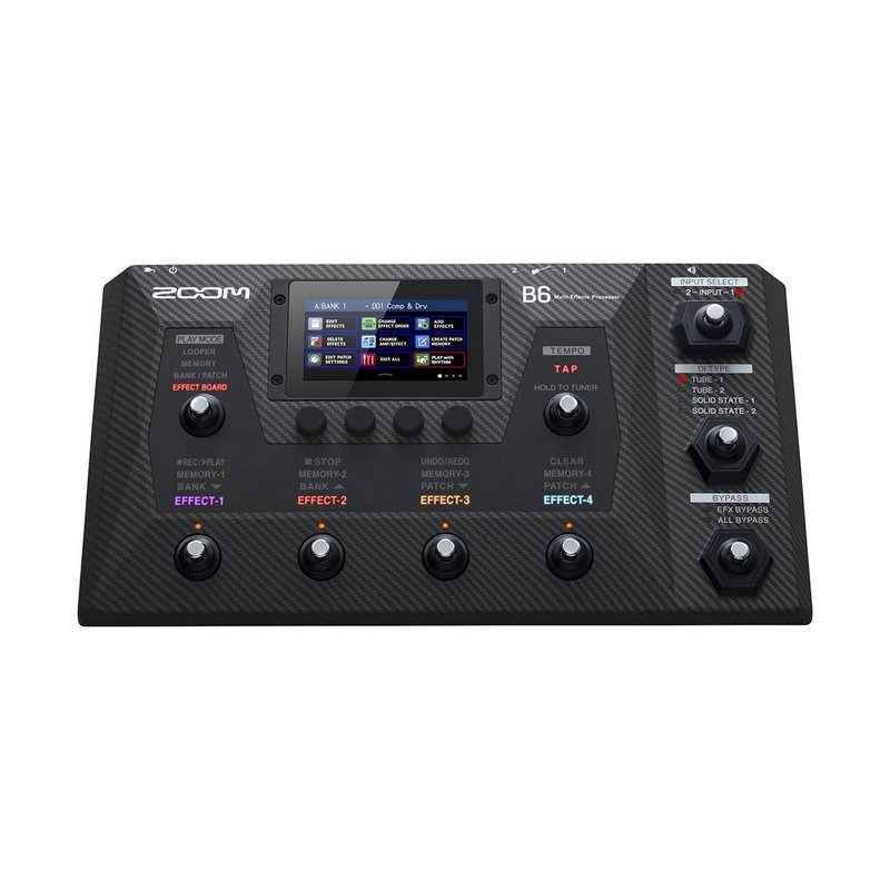 Zoom ZOOM B6 電貝斯綜合效果器 — 三峽吉他 / Bass