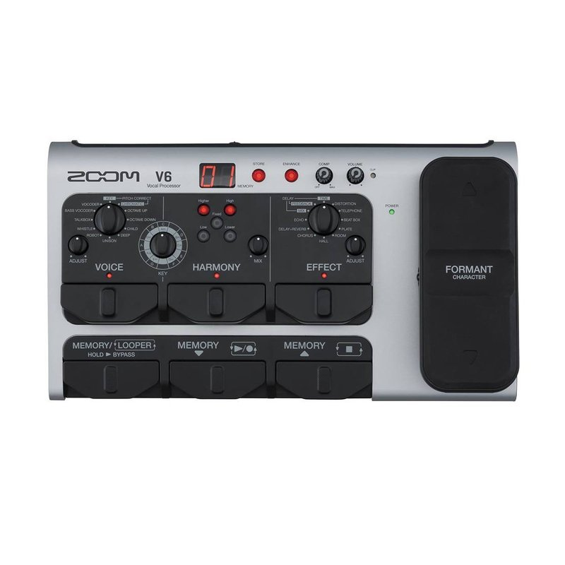 Zoom ZOOM V6-SP 人聲綜合效果器 — 三峽效果器