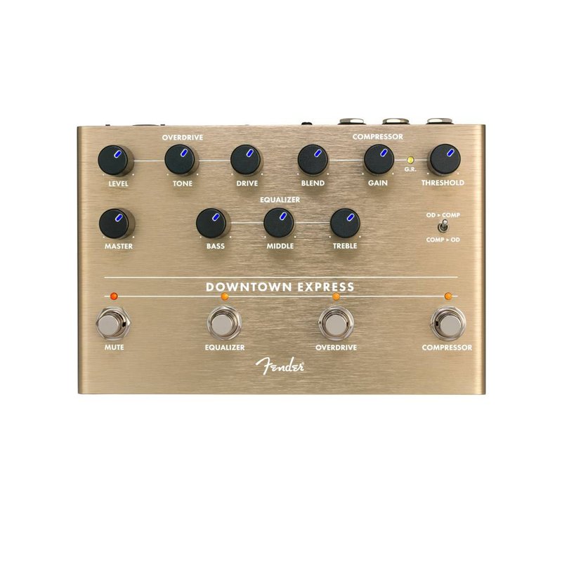 Fender Fender Downtown Express Bass Multi-Effect Pedal 效果器 — 三峽吉他 / Bass