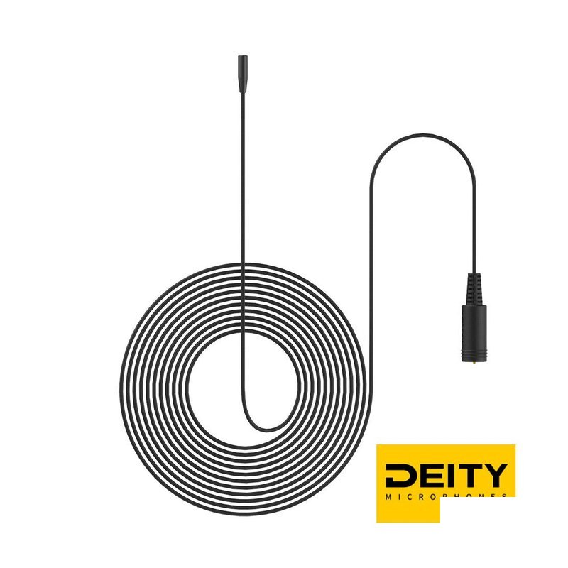 Deity W.Lav Micro 專業級微型領夾式麥克風 黑色 — 三峽麥克風