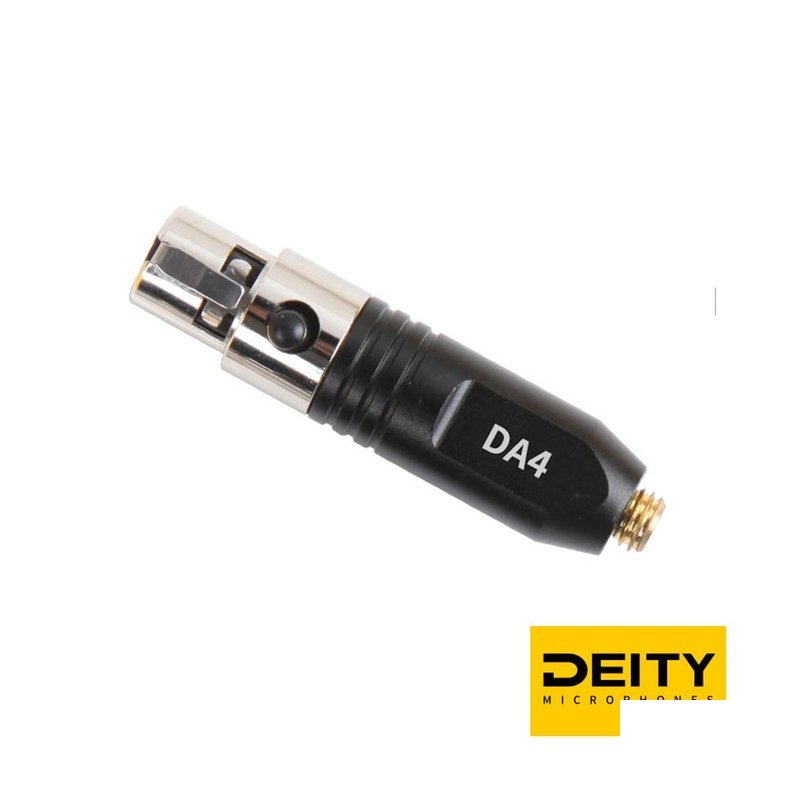Deity DA4 Microdot to 3.5mm 轉接頭 — 三峽麥克風