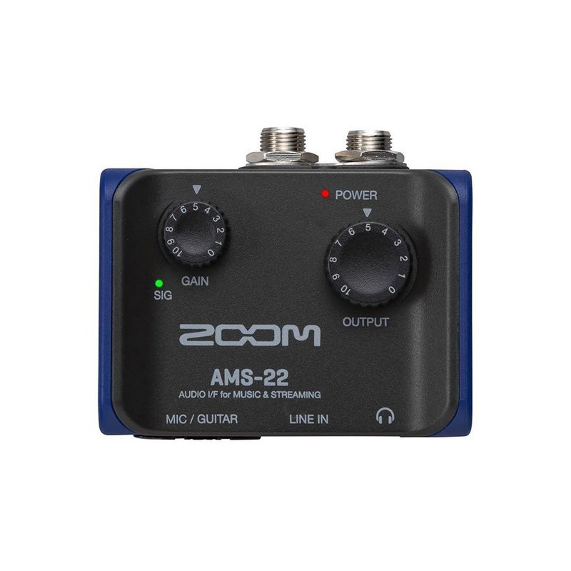 Zoom ZOOM AMS-22 錄音介面 — 三峽錄音 / 音響