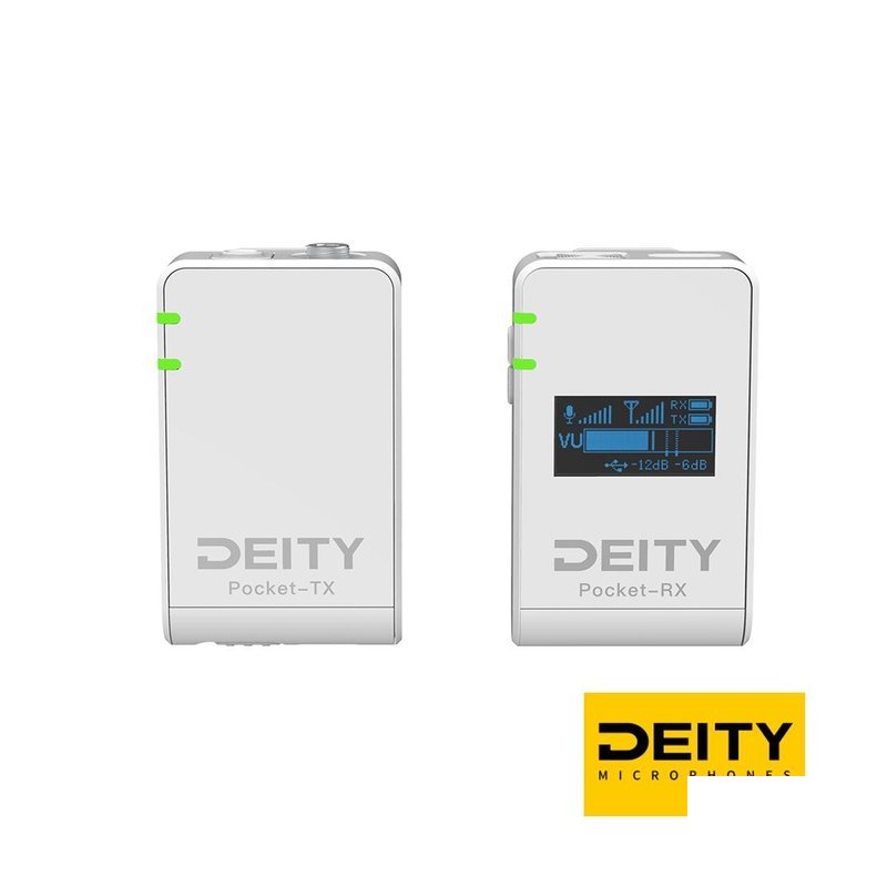Deity Pocket Wireless 口袋型無線收發器 白色 — 三峽配件 / 週邊