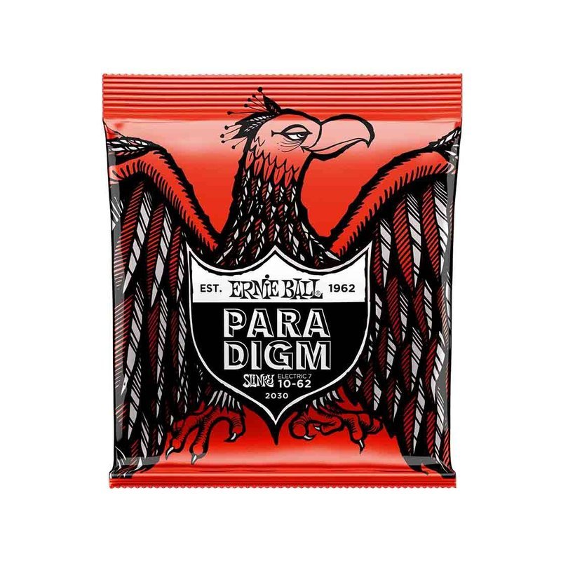Ernie Ball Ernie Ball Skinny Top Heavy Bottom Slinky Paradigm 2030 防斷抗鏽 電吉他七弦套弦 10-62 — 三峽木吉他 / 民謠吉他