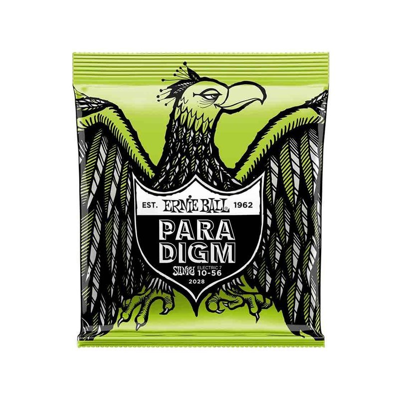 Ernie Ball Ernie Ball Regular Slinky Paradigm 2028 防斷抗鏽 電吉他七弦套弦 10-56 — 三峽木吉他 / 民謠吉他