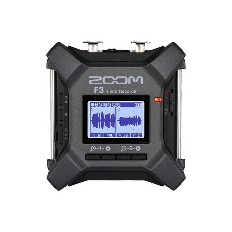 Zoom ZOOM F3 Multi-Track Field Recorder 錄音座 — 三峽銅管 / 管樂