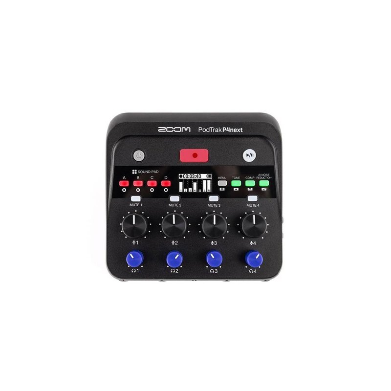 Zoom ZOOM PodTrak P4next 錄音介面 — 三峽錄音 / 音響