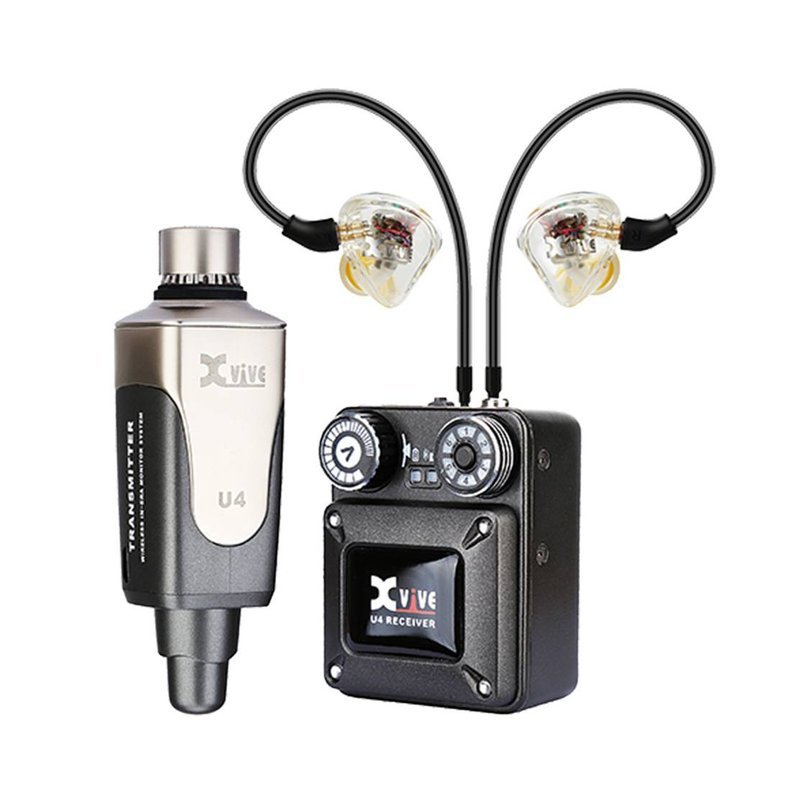 Xvive U4T9 In-Ear Monitor Wireless System 入耳式無線監聽傳輸介面 — 三峽錄音 / 音響