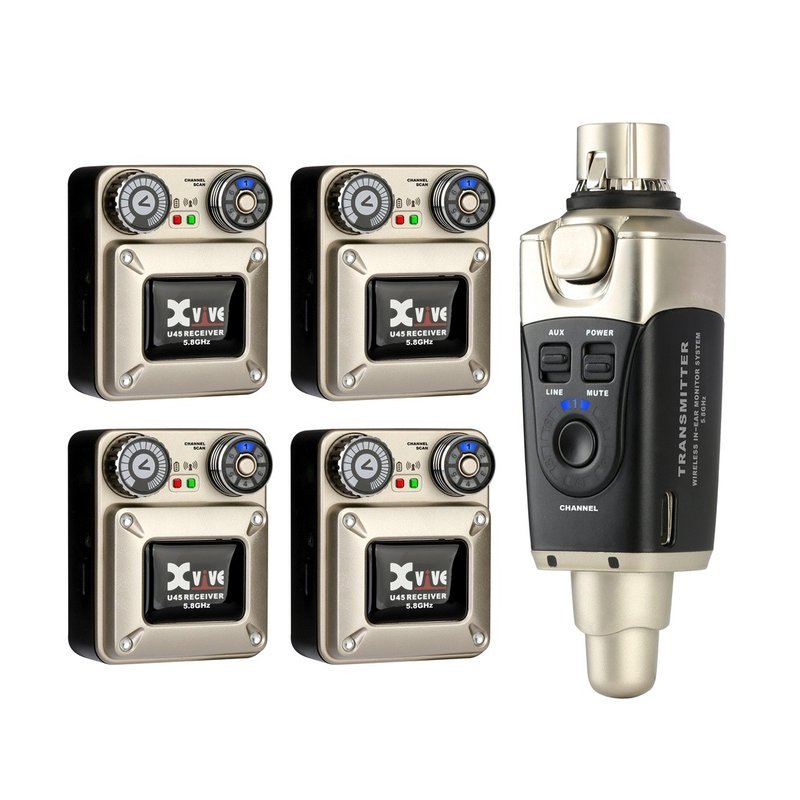 Xvive U45T Transmitter 無線監聽傳輸發射器 — 三峽錄音 / 音響