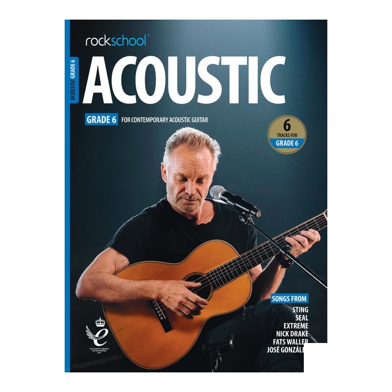 ROCKSCHOOL ROCKSCHOOL ACOUSTIC GUITAR GRADE 6 2019 木吉他檢定書 RSK200116 — 三峽木吉他 / 民謠吉他