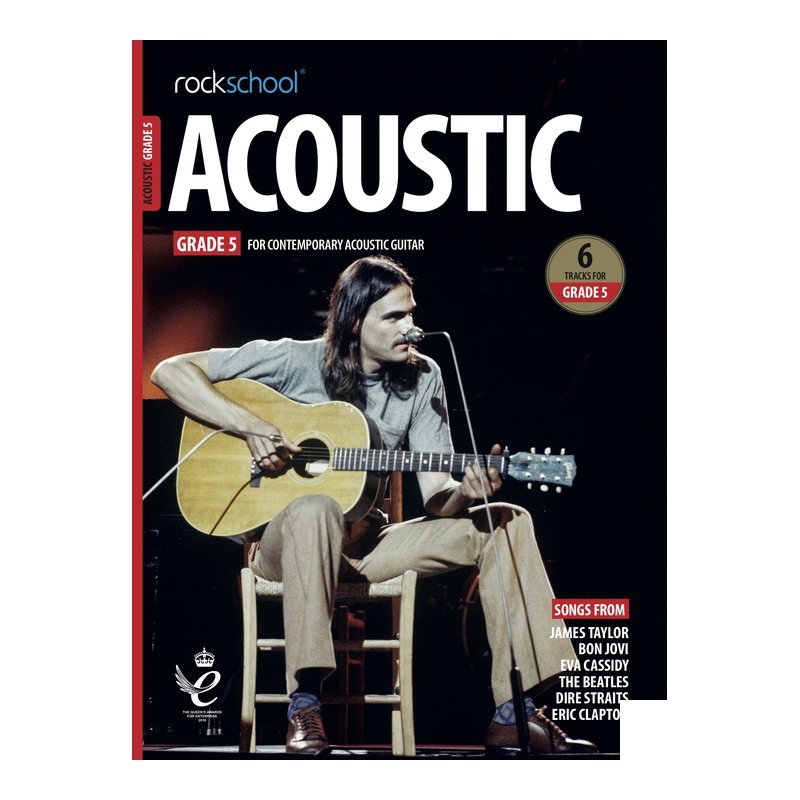 ROCKSCHOOL ROCKSCHOOL ACOUSTIC GUITAR GRADE 5 2019 木吉他檢定書 RSK200115 — 三峽木吉他 / 民謠吉他