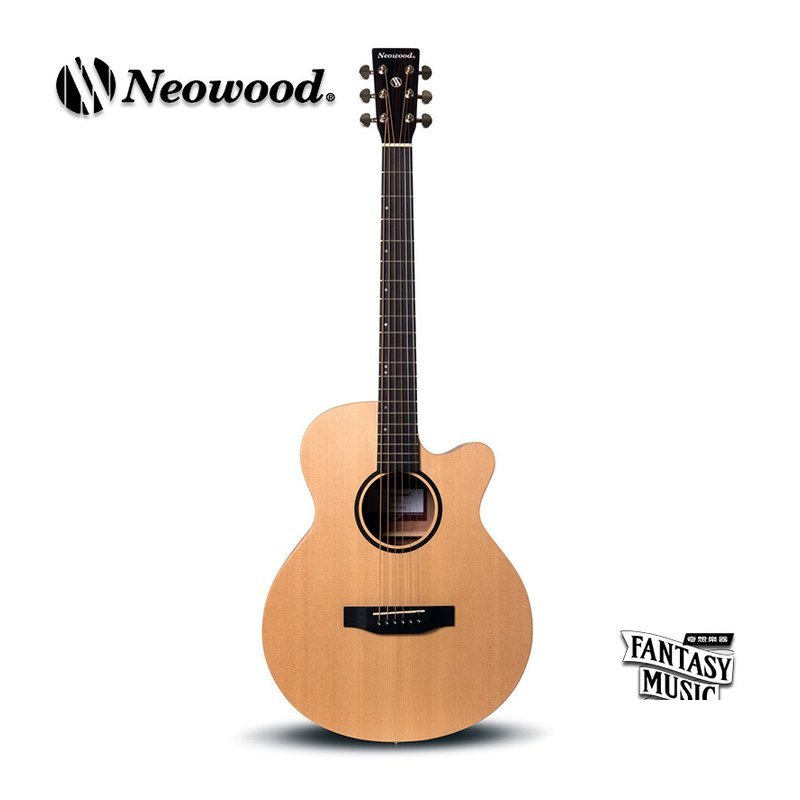 Neowood SSF-1C 面單板民謠吉他 — 三峽吉他 / Bass