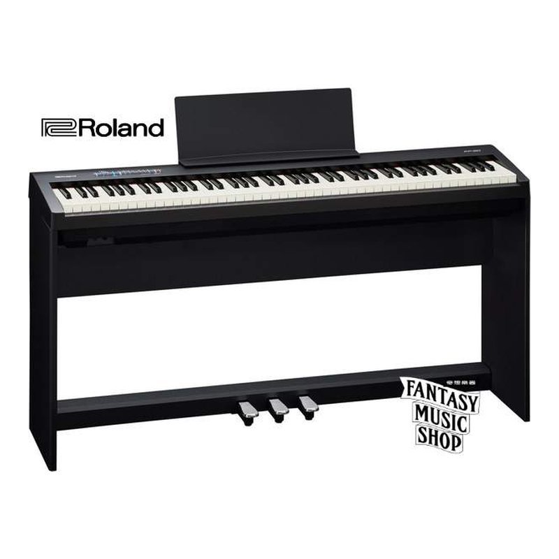 Roland Roland FP-30X 88鍵數位鋼琴 黑色 整套 | 含腳架,琴椅,延音踏板 — 三峽電鋼琴 / 鍵盤