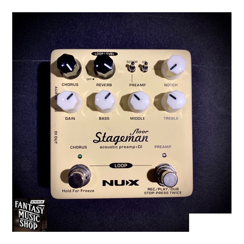 NUX Nux Stageman Nap-5 Floor Preamp DI 木吉他前級 — 三峽木吉他 / 民謠吉他