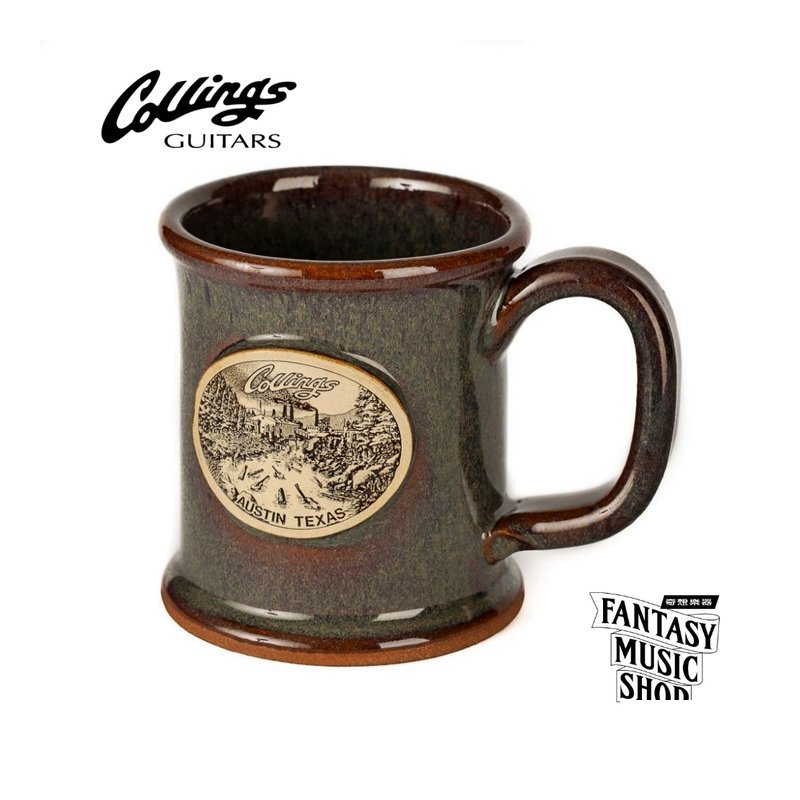 Collings Collings 森林綠 限量色手工馬克杯 Moss Green Mug — 三峽木吉他 / 民謠吉他