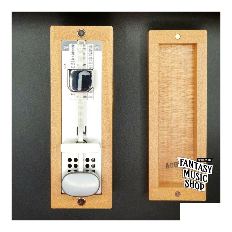 NIKKO NIKKO 331 迷你機械式 節拍器 木質原木色款 | 日本公司貨 — 三峽電鋼琴 / 鍵盤