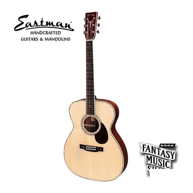 Eastman Eastman E40OM 全單板民謠吉他 — 三峽弦樂器