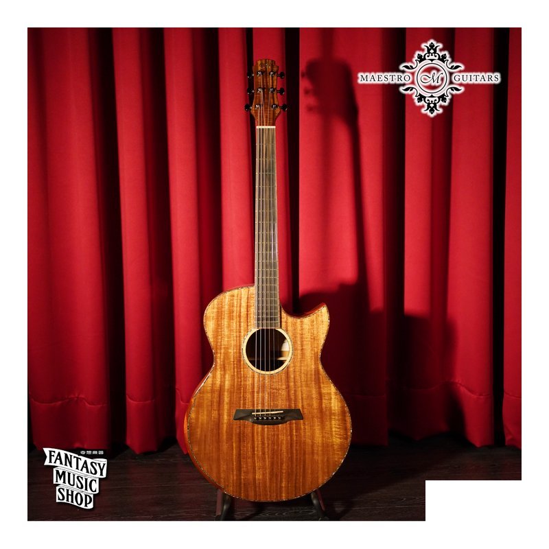 Maestro Maestro 相思木 Raffles-KO 全單板民謠吉他 — 三峽木吉他 / 民謠吉他
