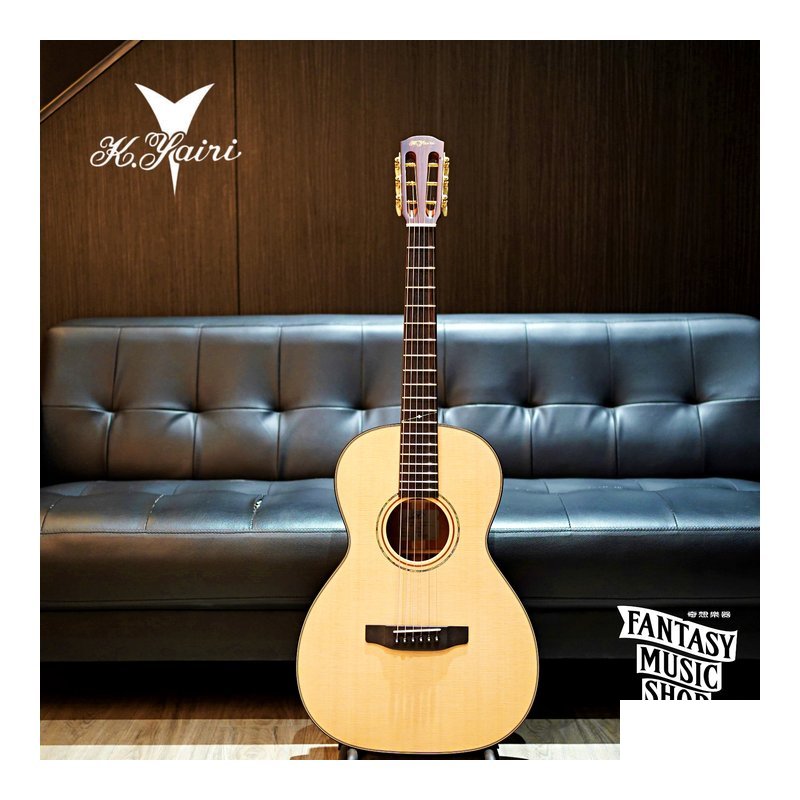 K.Yairi 日本製 K.Yairi NY90V | 全單板 小桶身 經典民謠吉他 — 三峽木吉他 / 民謠吉他