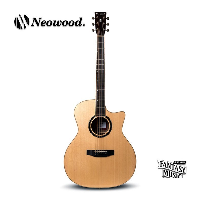 Neowood SGA-4GC 面單板民謠吉他 — 三峽吉他 / Bass
