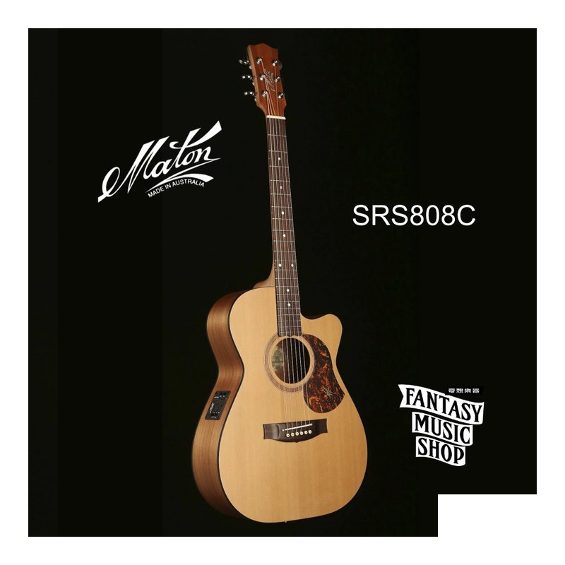 Maton Maton SRS808C 缺角版 澳洲製 全單板 民謠吉他 — 三峽木吉他 / 民謠吉他