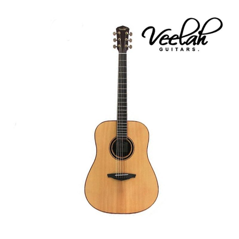 Veelah Veelah V6-D 面背單板民謠吉他 — 三峽木吉他 / 民謠吉他