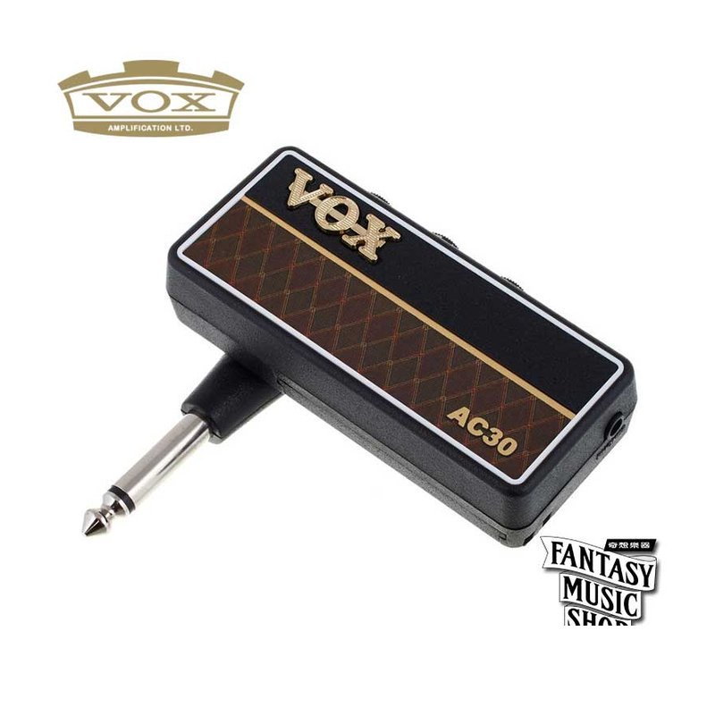 VOX VOX amPlug2 AC-30 隨身前級效果器 — 三峽木吉他 / 民謠吉他