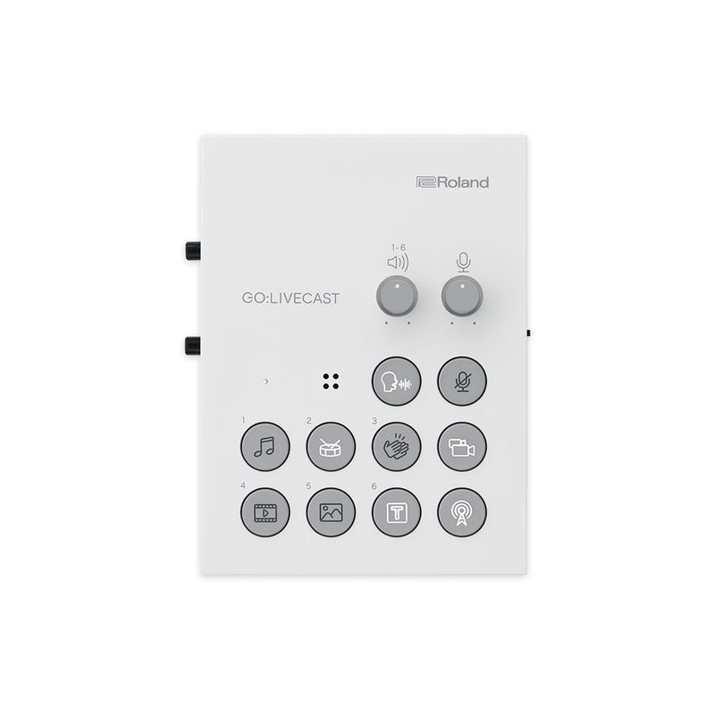 Roland ROLAND GO:Livecast IOS手機/平板專用直播介面 — 三峽麥克風