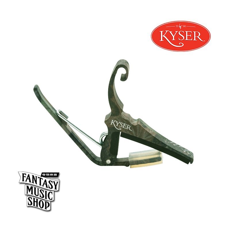 Kyser 美國 Kyser KG6CA 民謠吉他專用移調夾 (迷彩色) — 三峽木吉他 / 民謠吉他