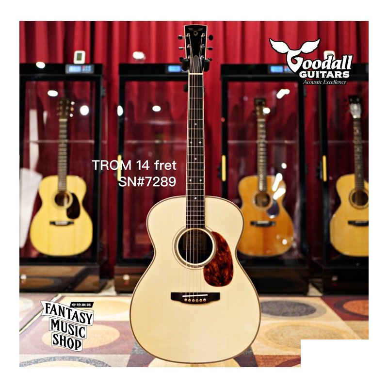 Goodall Goodall TROM OM桶身 14 fret 獨立製琴師手工琴 — 三峽配件 / 週邊