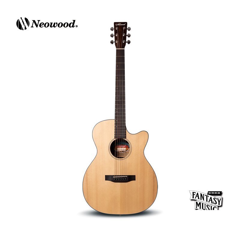 Neowood SOM-PWC 面單民謠吉他 入門款 — 三峽吉他 / Bass