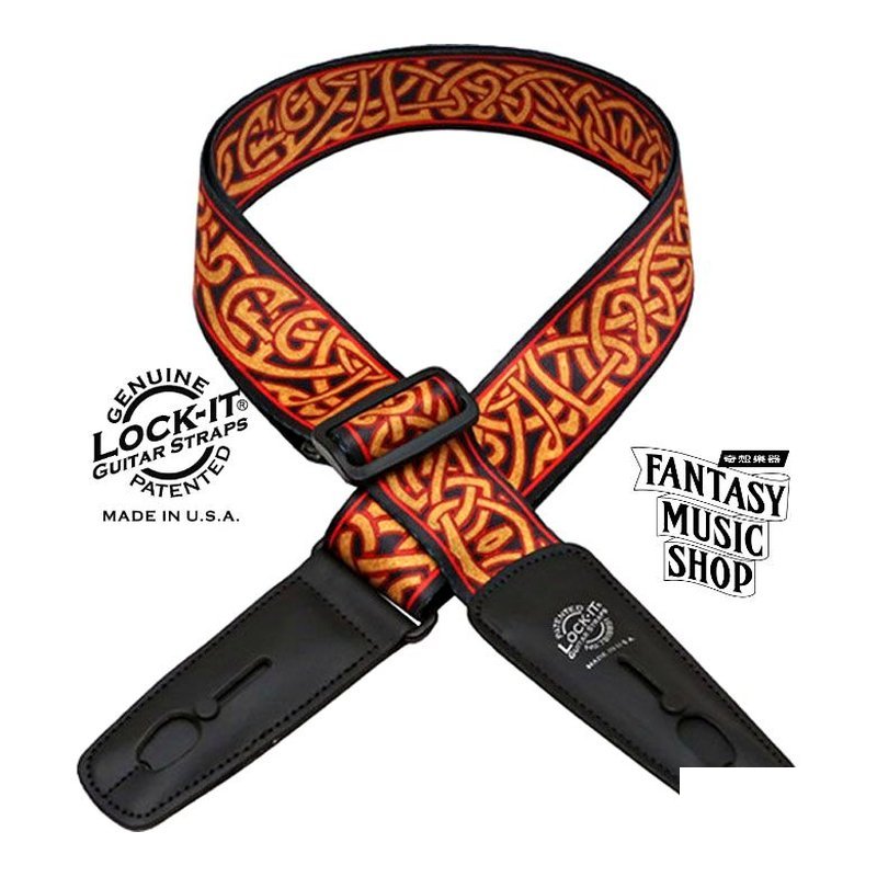 Lock-it straps 安全背帶 Bob Masse 豐收結款| Lock-It Straps 免安裝直接提供保護 美國製 — 三峽木吉他 / 民謠吉他