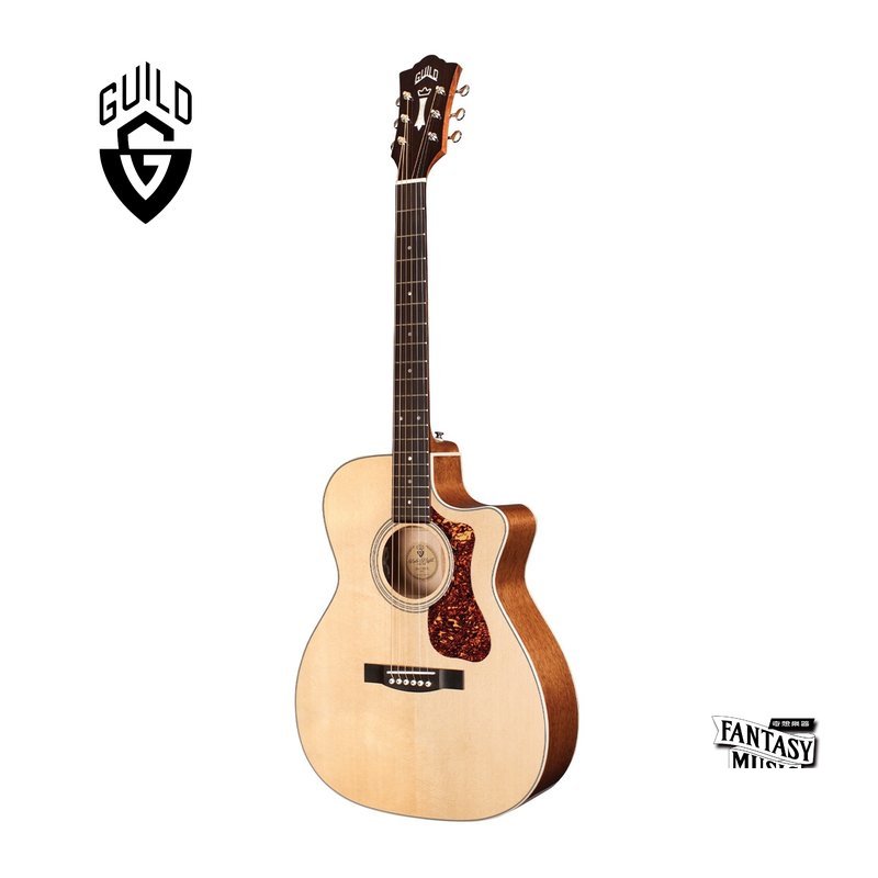 Guild Guild OM-140CE 全單板 缺角 插電 民謠吉他 — 三峽木吉他 / 民謠吉他