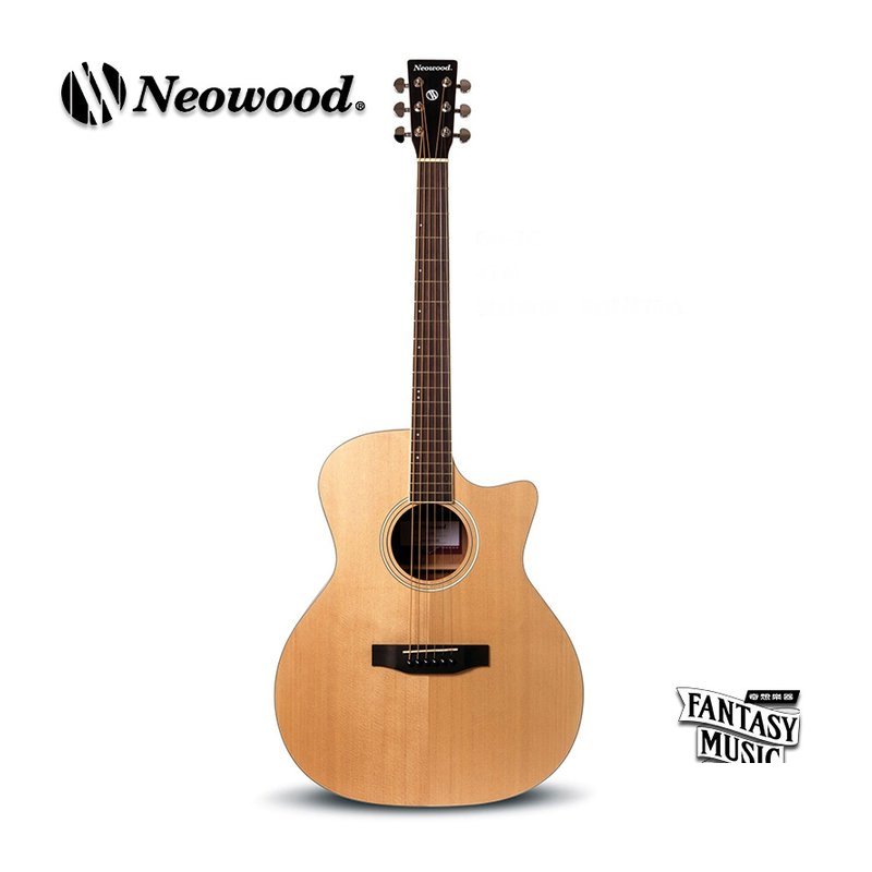 Neowood GA-1C 民謠吉他 — 三峽吉他 / Bass