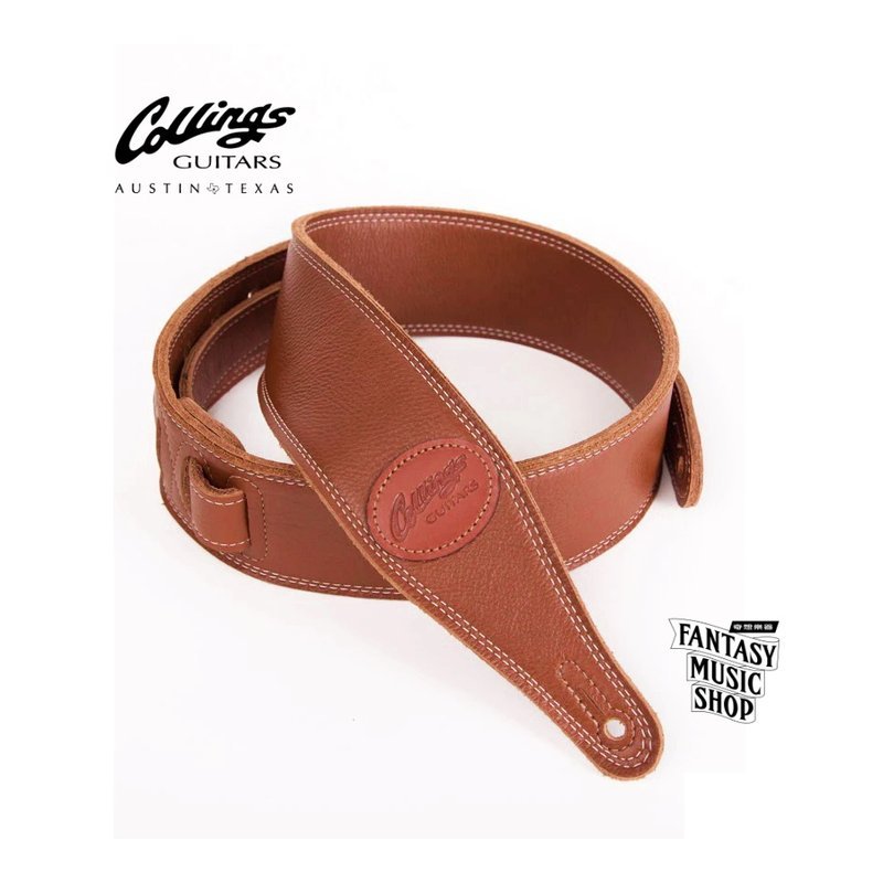 Collings Collings 原廠 三層軟皮 真皮背帶 | 美國進口 — 三峽木吉他 / 民謠吉他