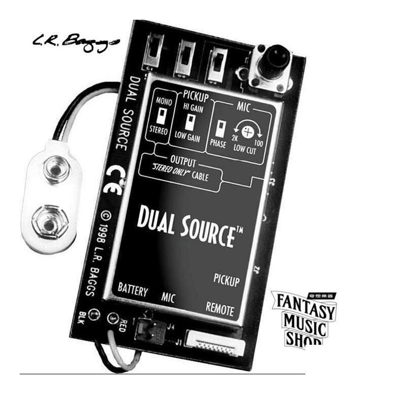 LR Baggs LR Baggs DS-ELE 下弦枕+麥克風雙系統主動式拾音器 — 三峽麥克風