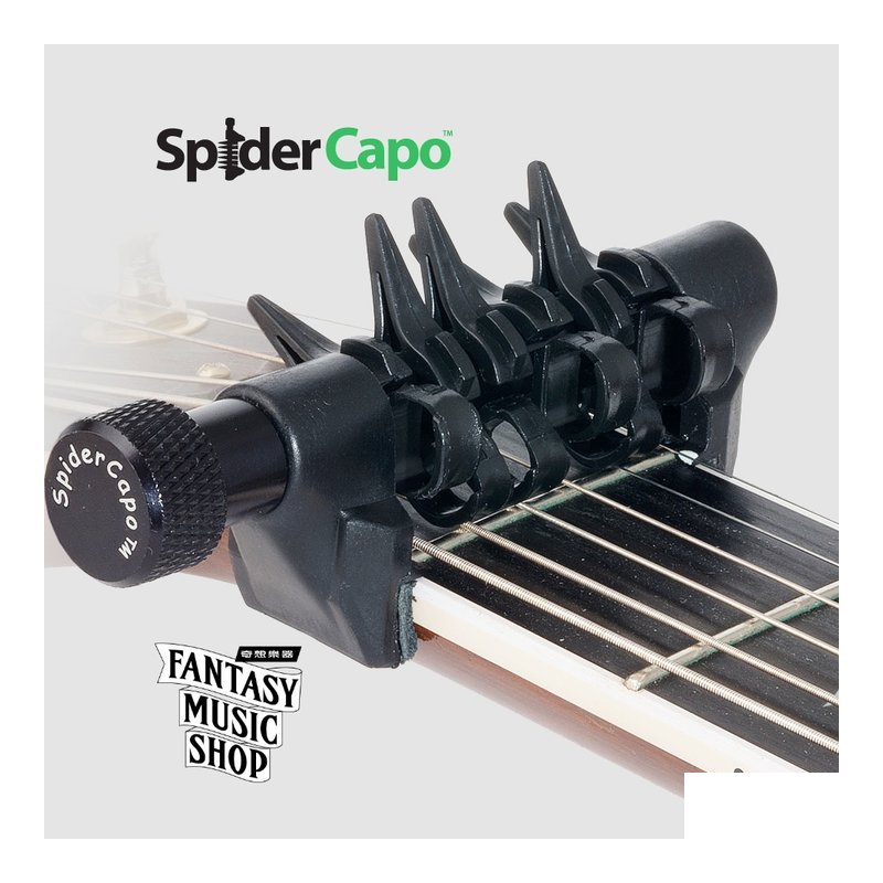 Spider Capo 蜘蛛移調夾 | 美國原廠 也可當一般capo使用 — 三峽效果器