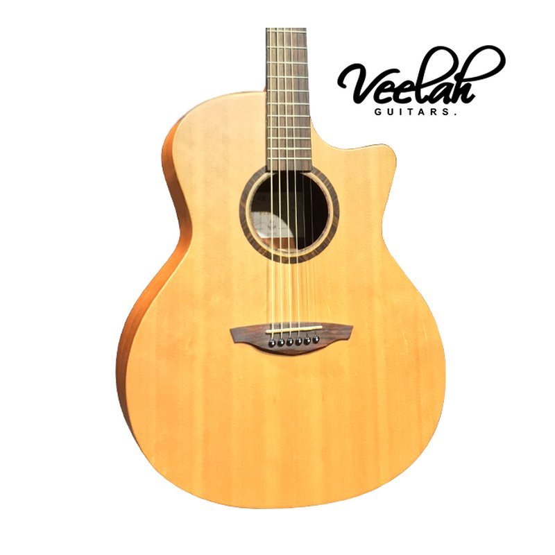 Veelah Veelah V1-GAC 缺角 面單板 民謠吉他 — 三峽木吉他 / 民謠吉他