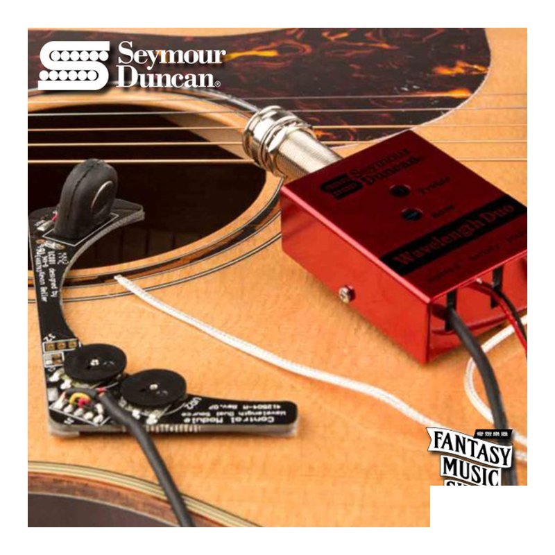 Seymour Duncan Wavelength DUO 下弦枕/麥克風雙系統 民謠吉他拾音器 (主動式) | Seymour Duncan — 三峽木吉他 / 民謠吉他