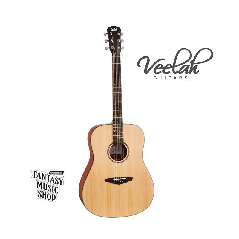 Veelah Veelah VDSM 雲杉面板 | 經濟款 入門合板 民謠吉他 — 三峽木吉他 / 民謠吉他