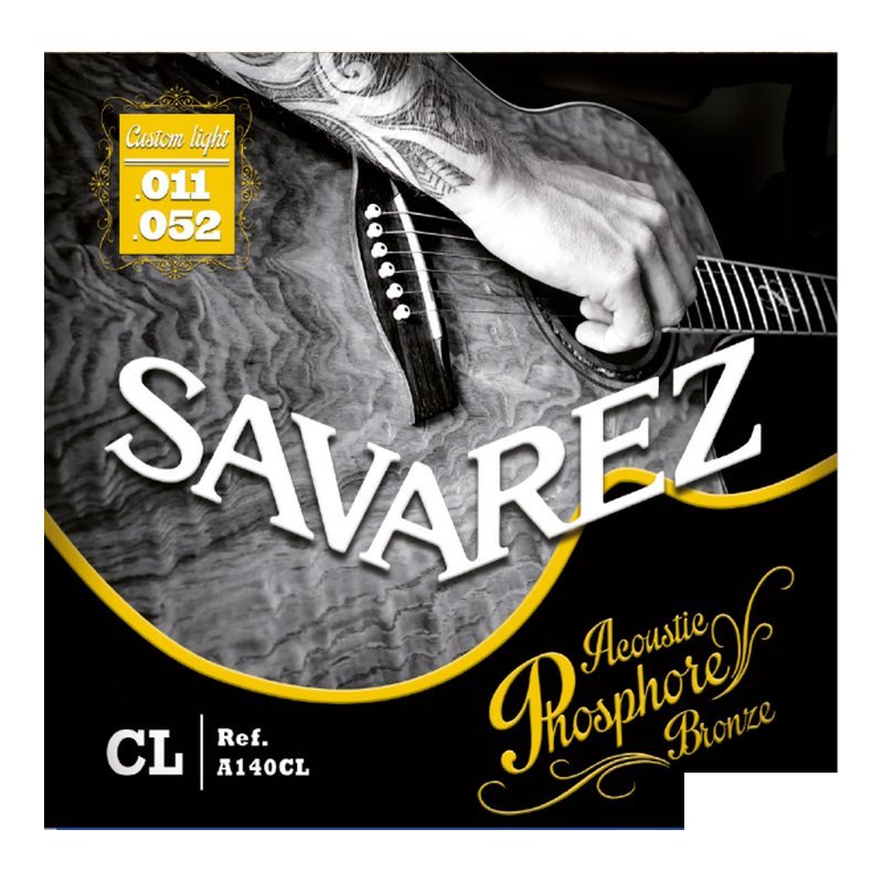 Savarez Savarez 法國經典民謠吉他弦 | 磷青銅 紅銅A140CL | 011-52 — 三峽木吉他 / 民謠吉他