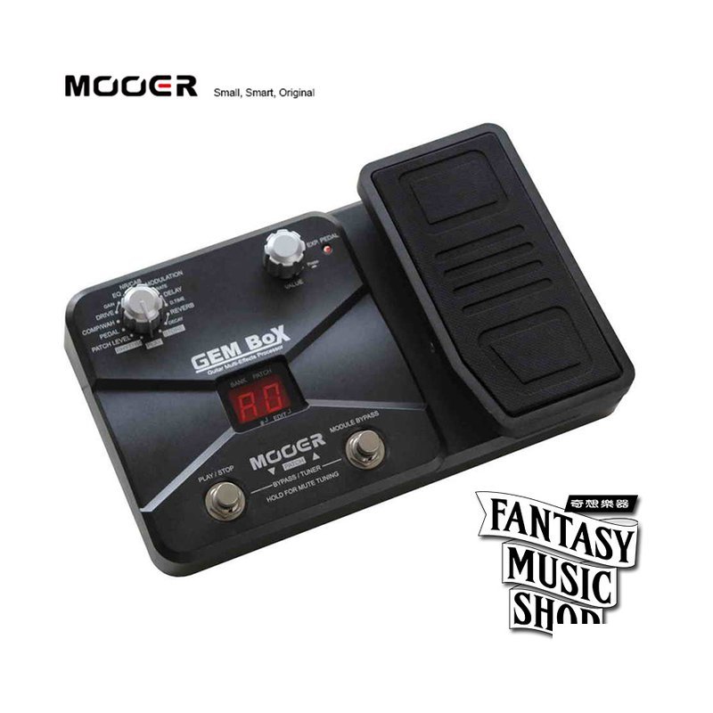 Mooer MOOER GEMBOX 吉他綜合效果器 — 三峽木吉他 / 民謠吉他