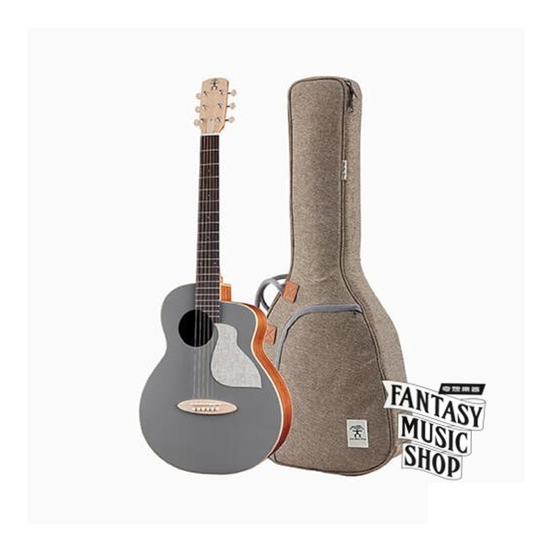 aNueNue aNueNue Bird MC10-QS 寧靜灰面單旅行吉他 | 另有QSE插電版可選 — 三峽吉他 / Bass