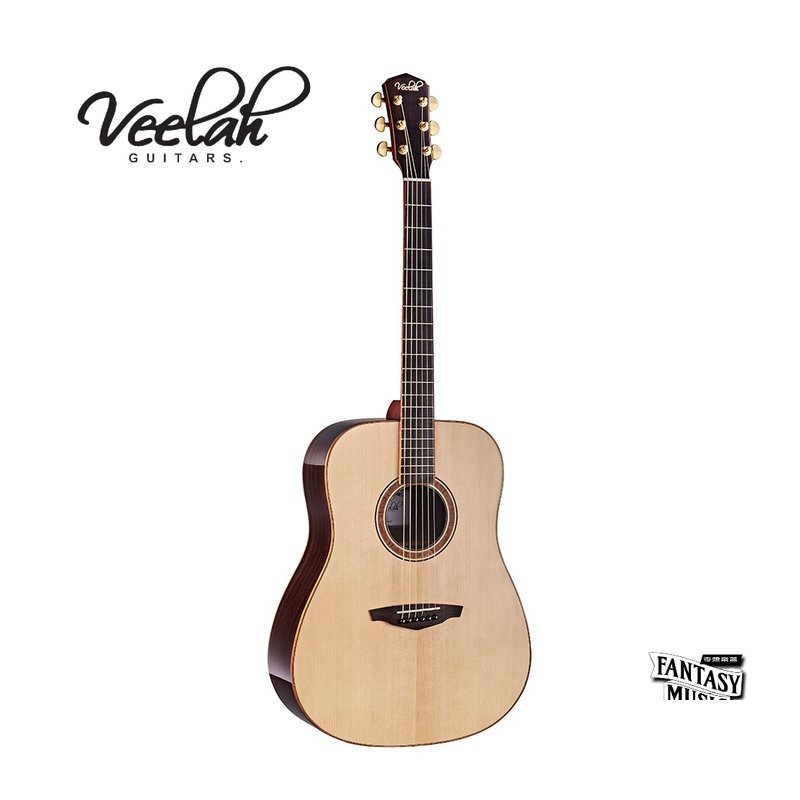 Veelah Veelah V5-D 面單板民謠吉他 — 三峽木吉他 / 民謠吉他