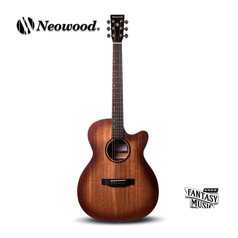 Neowood SOM-2C 面單板民謠吉他 — 三峽吉他 / Bass