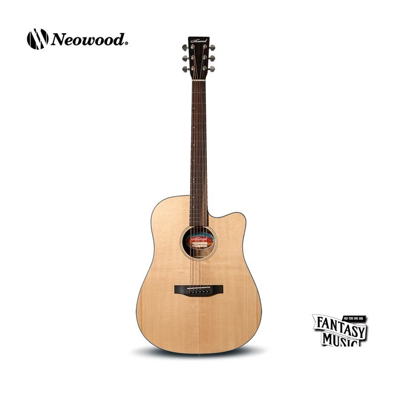 Neowood SDN-PWC 面單民謠吉他 入門款 — 三峽吉他 / Bass