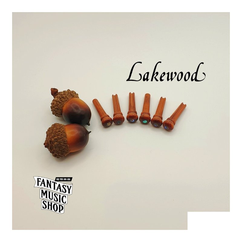 Lakewood Snakewood 鑲貝點 弦釘組 | 德國Lakewood原廠 — 三峽配件 / 週邊
