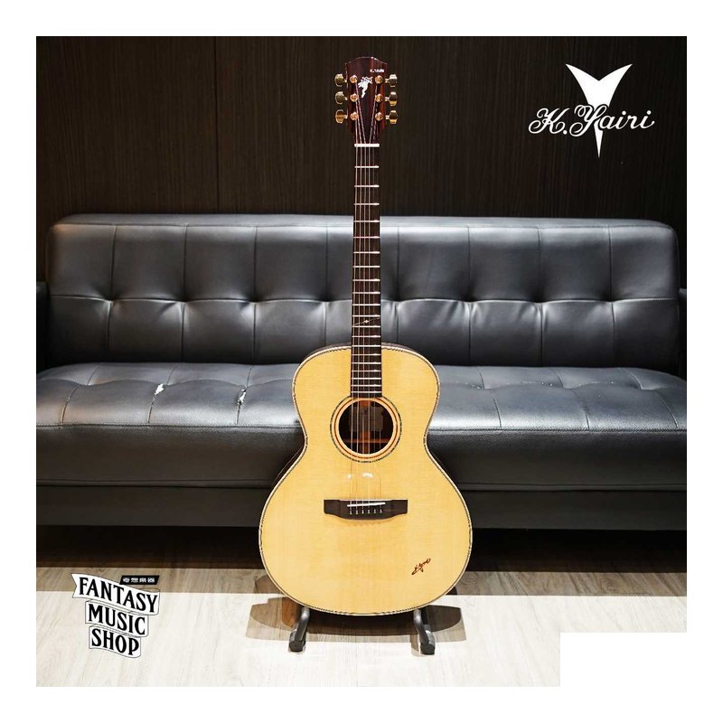 K.Yairi 日本製 K.Yairi BM-120 | 全單板 桶身稍小 經典民謠吉他 — 三峽木吉他 / 民謠吉他