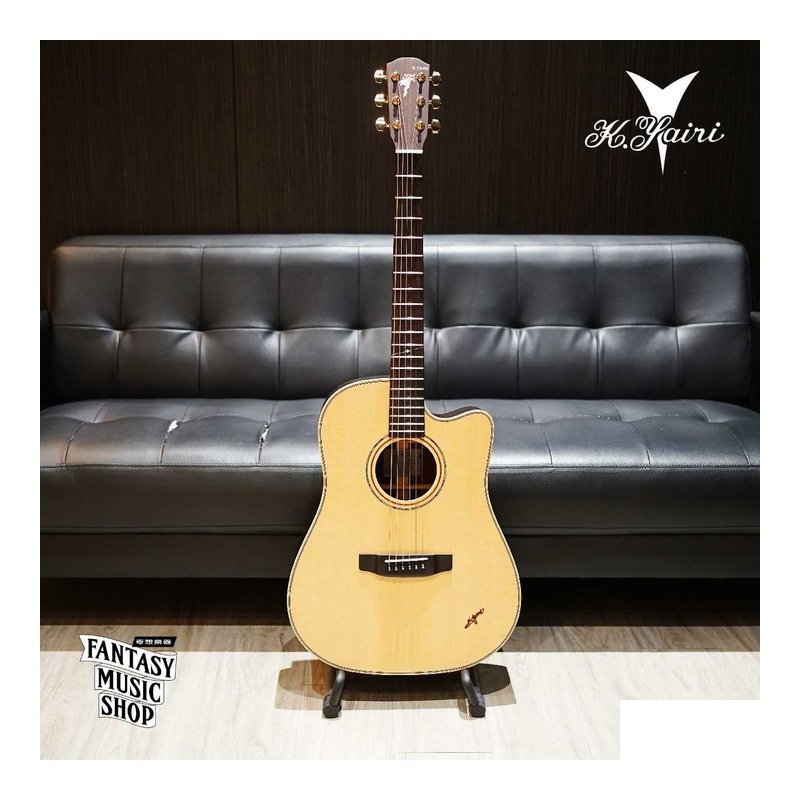 K.Yairi 日本製 K.Yairi LO-120C | 全單板民謠吉他 — 三峽木吉他 / 民謠吉他