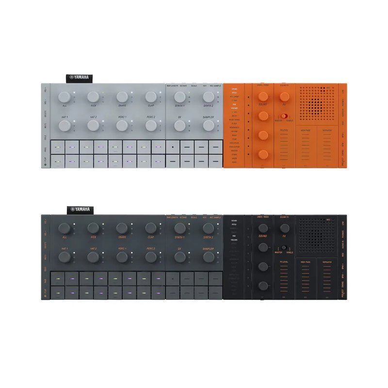 Yamaha YAMAHA / SEQTRAK便攜式取樣編曲機(黑色/橘色) — 三峽配件 / 週邊